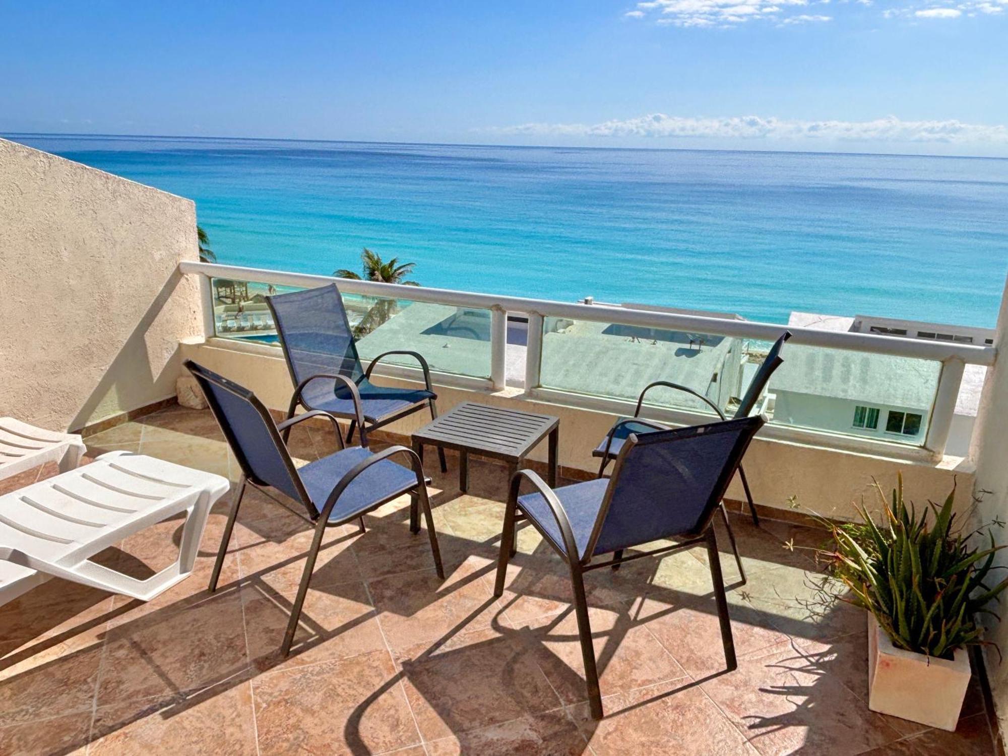 Penthouse Spectacular Ocean View Terrace Brisas Cancun Hotel Zone エクステリア 写真